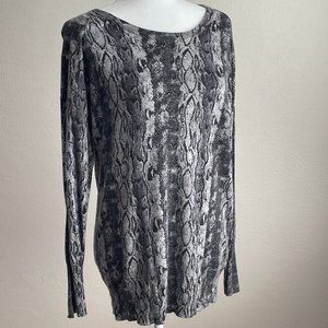Joie Animal Print Sweater Size M